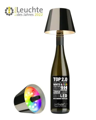 Lampada da tavolo Top 2.0 Led Grigio Spazio - Sompex