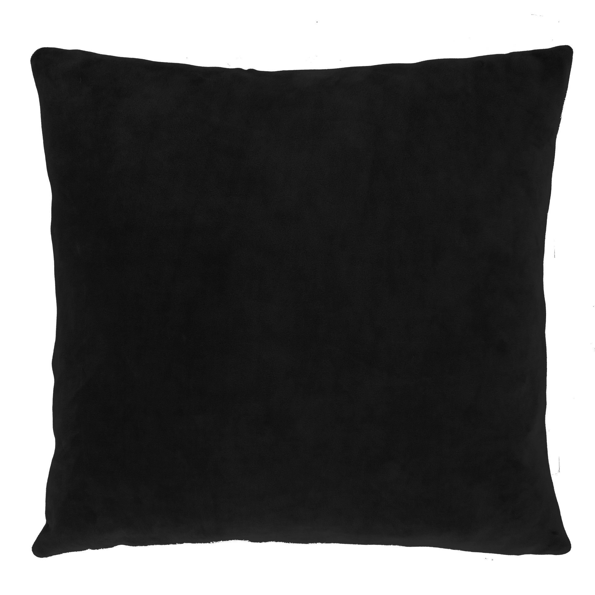 Cuscino Velluto 45x45 cm Nero - Tirolix