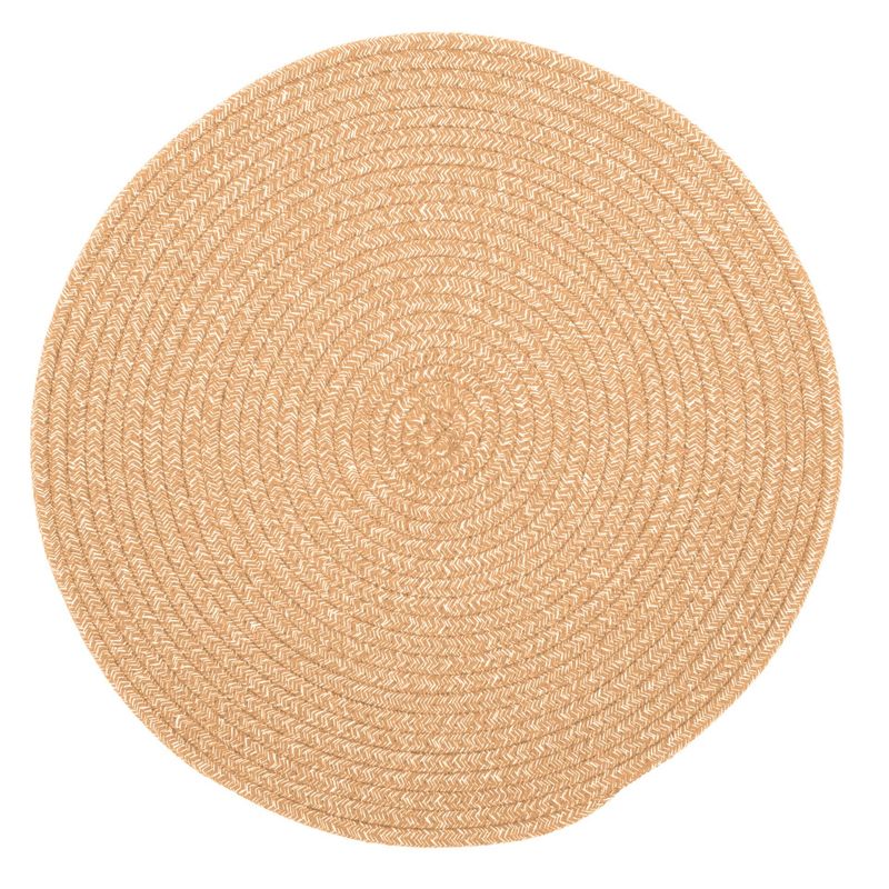 Tovaglietta Rotonda in Juta 38 cm Beige - Tirolix