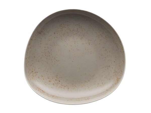 Schönwald -  Piatto fondo asimmetrico 16 cm Unique Lightgrey Pottery