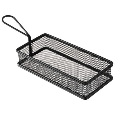 APS - Cestino per frittura &quot;Snackholder&quot; 10,5 x 21,5 cm Nero