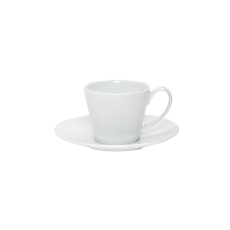 Piatto Per Tazza Caffè 10 cm Forma 02 - Royal Porcelain