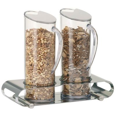 Frilich - Due Contenitori per Muesli con Coperchio 1,5 l Unison