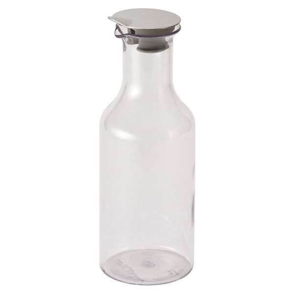 Frilich - Caraffa in Plastica con Coperchio 1,2 l Connect&amp;Carafine