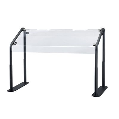 Yegam - Sneeze guard/protezione igienica buffet scrivibile, 75,5×34,5 H regolabile