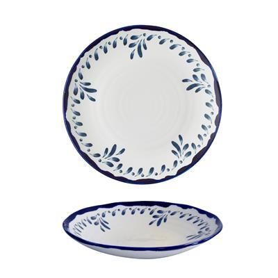 Dudson - Piatto fondo coupe organic 25 cm Harvest Mediterranean Blue