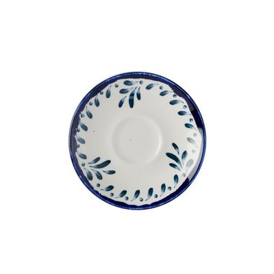 Dudson - Piatto per tazza cappuccino 15,6 cm Harvest Mediterranean Blue