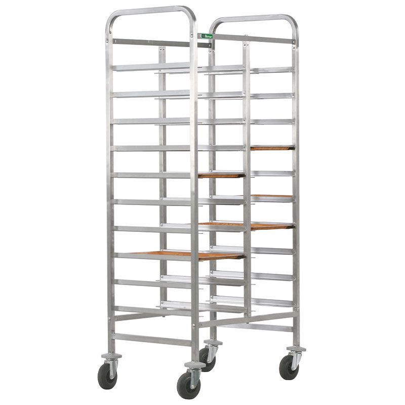 Forcar - Carrello portavassoi rinforzati GN 1/1 per 20 vassoi 81 x 62 cm