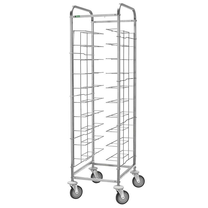 Forcar - Carrello portavassoi universali per 10 vassoi 55 x 62 cm