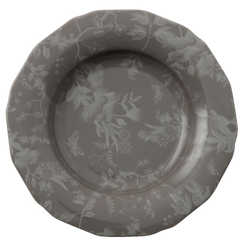 Arthur Krupp - Piatto fondo 24 cm Garden Grigio