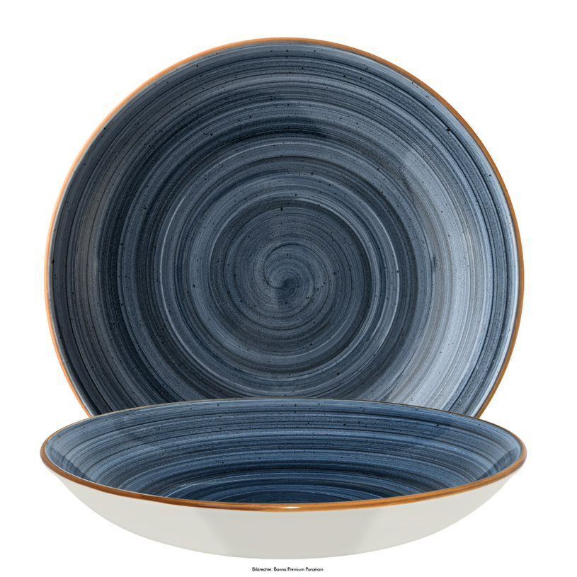 Piatto fondo 28 cm Aura Dusk Bloom - Bonna