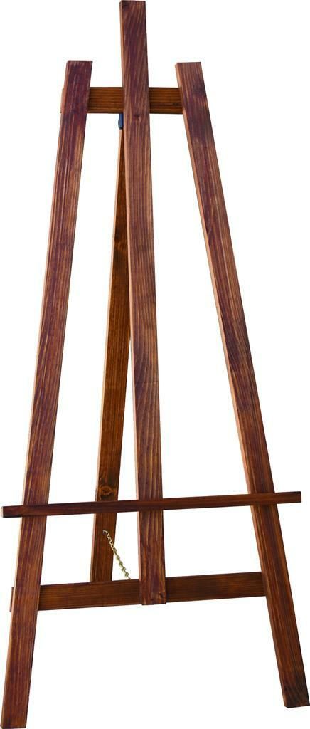 Cavalletto 55 x 124 cm Noce - Nero Lavagne