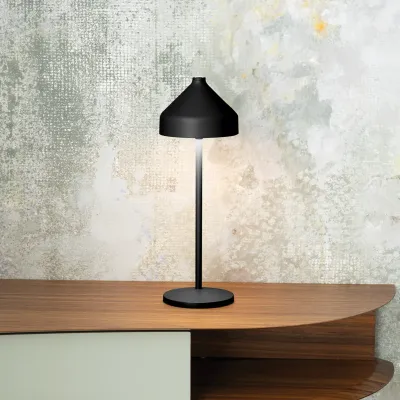 Lampada da tavolo 34 x 12 cm Amelie Nero - Zafferano