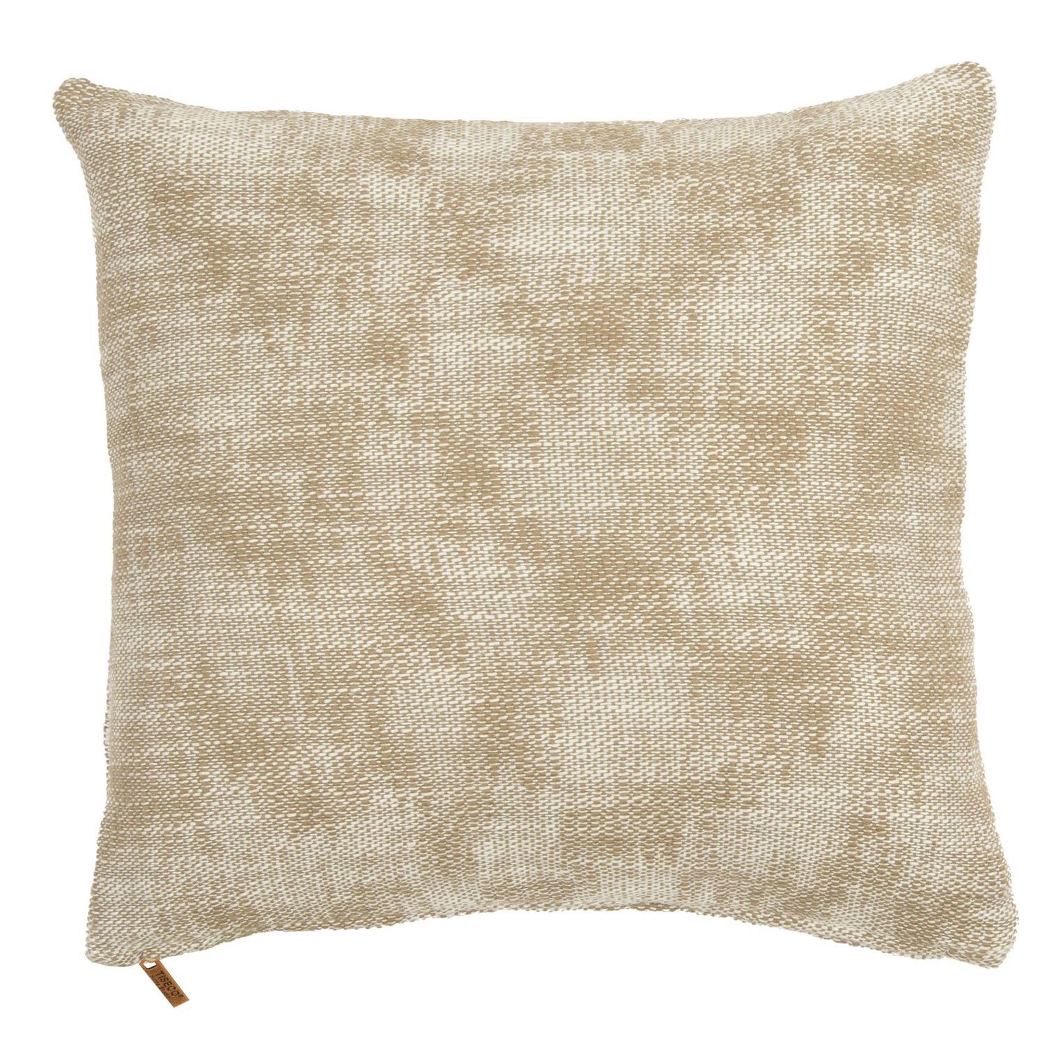 Cuscino Misto Cotone Melange 45x45 cm Sabbia - Tirolix