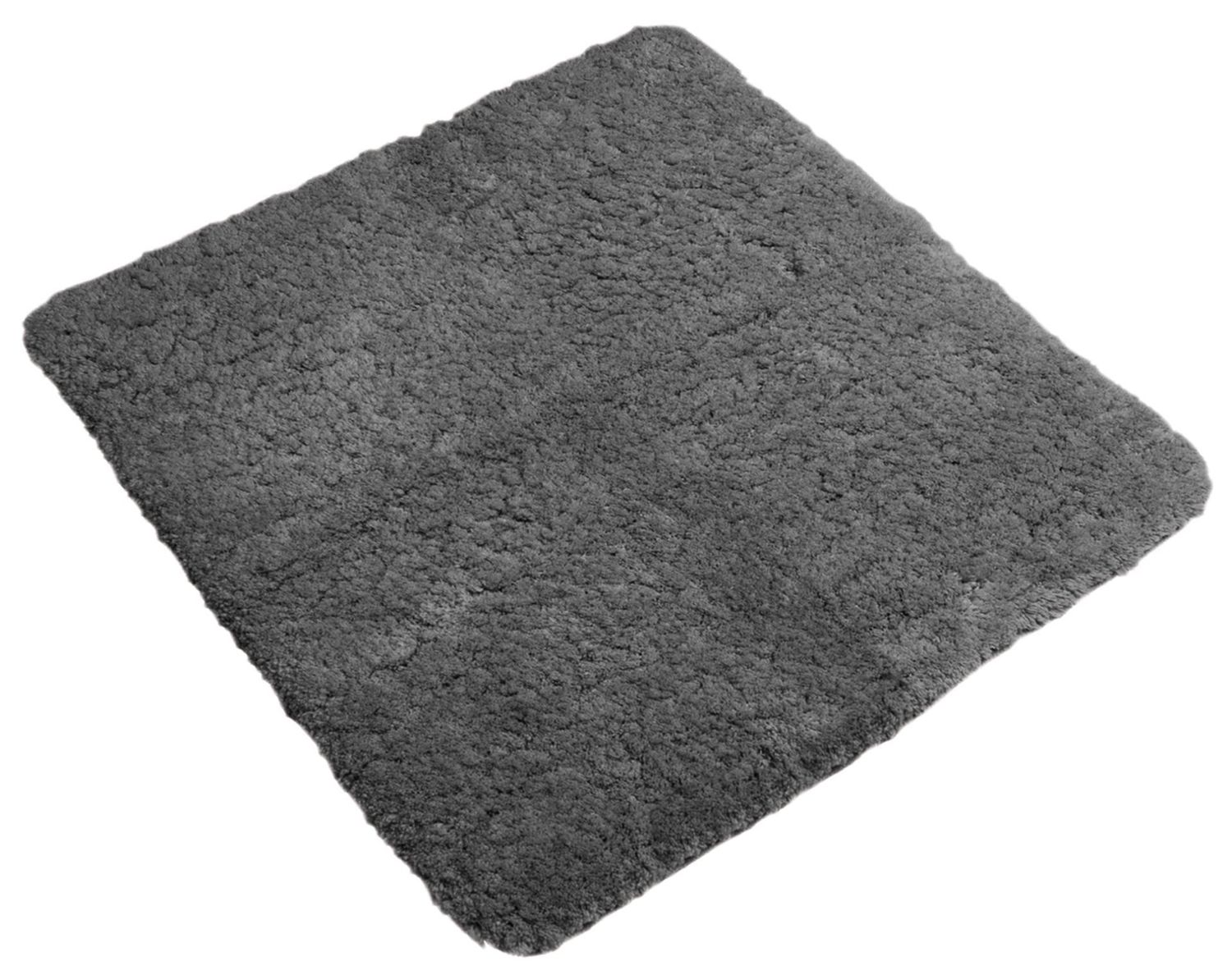 Tappeto da Bagno Microfibra 60x60 cm Grigio - Tirolix