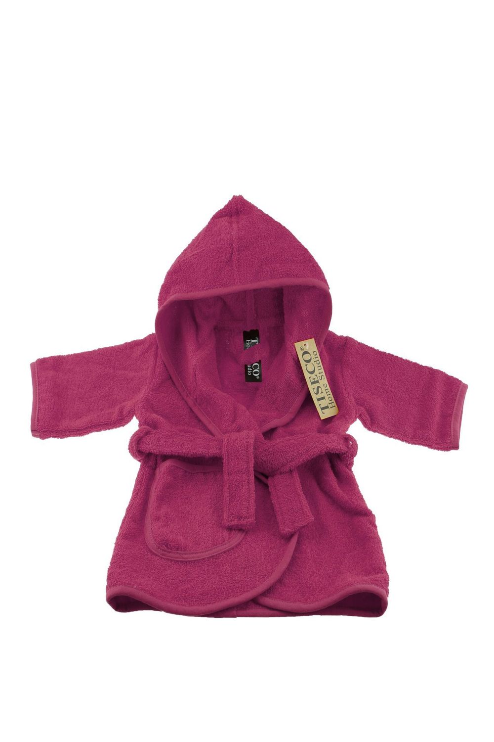 Accappatoio Neonato 1-2 Anni Fucsia - Tirolix