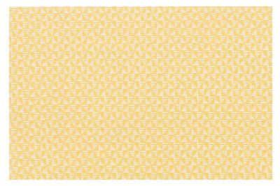 Tovaglietta Motivo Geometrico Triangolo 30x45 cm Giallo - Tirolix