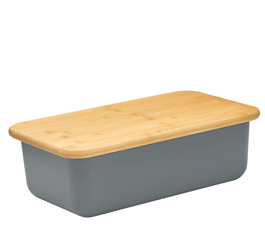 Cassetta per pane Grigio Freddo 23 cm Loft - Zassenhaus