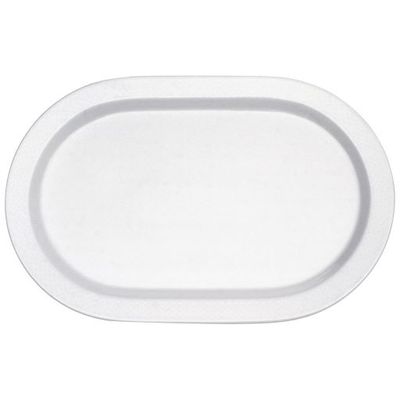 Villeroy &amp; Boch, Easy White - Piatto piano ovale 37 x 23,5 cm