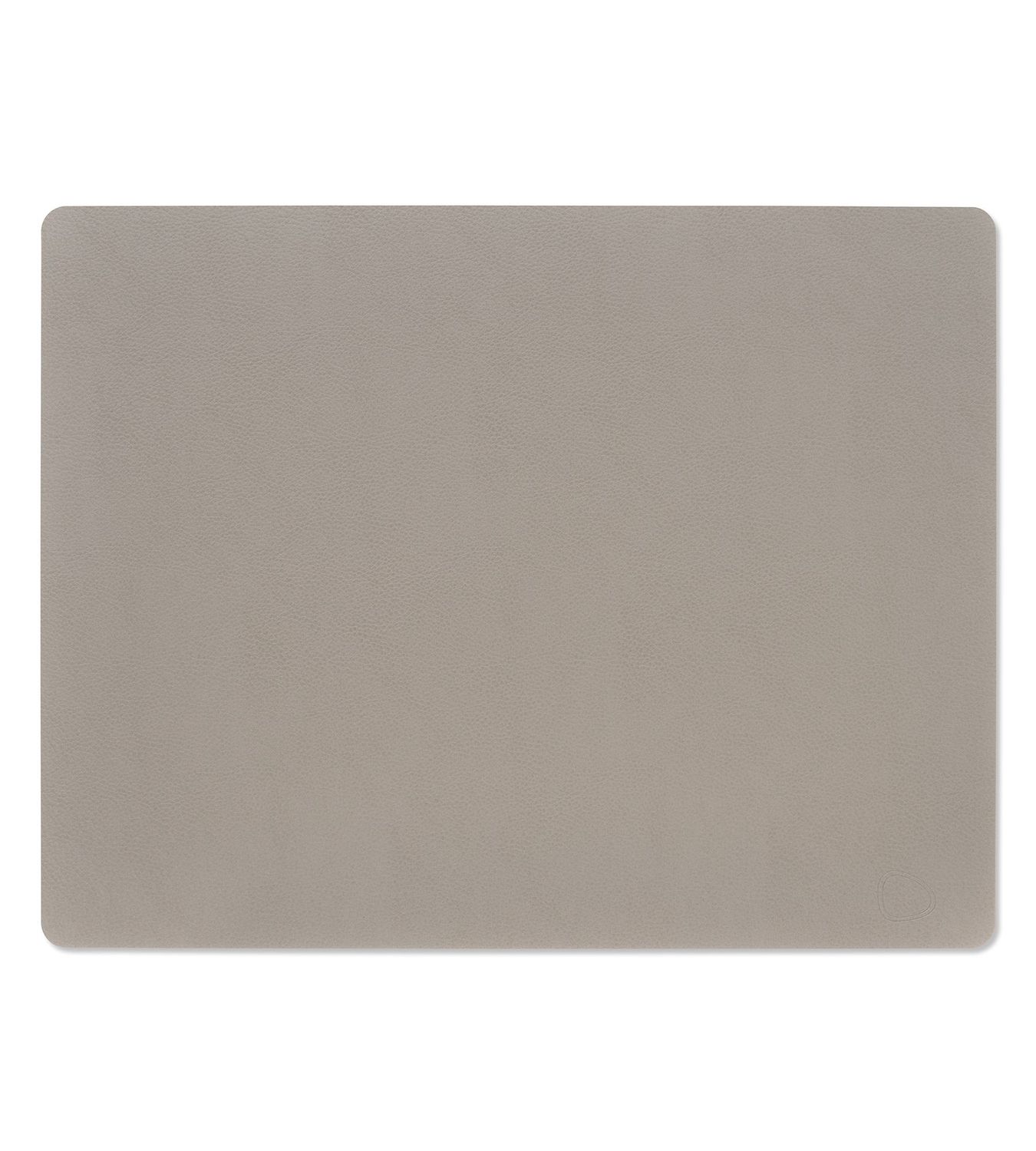 Lind DNA - Tovaglietta Serene Square ash grey 35x45 cm