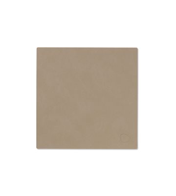 Lind DNA - Tovaglietta Nupo Square clay brown 28x28 cm