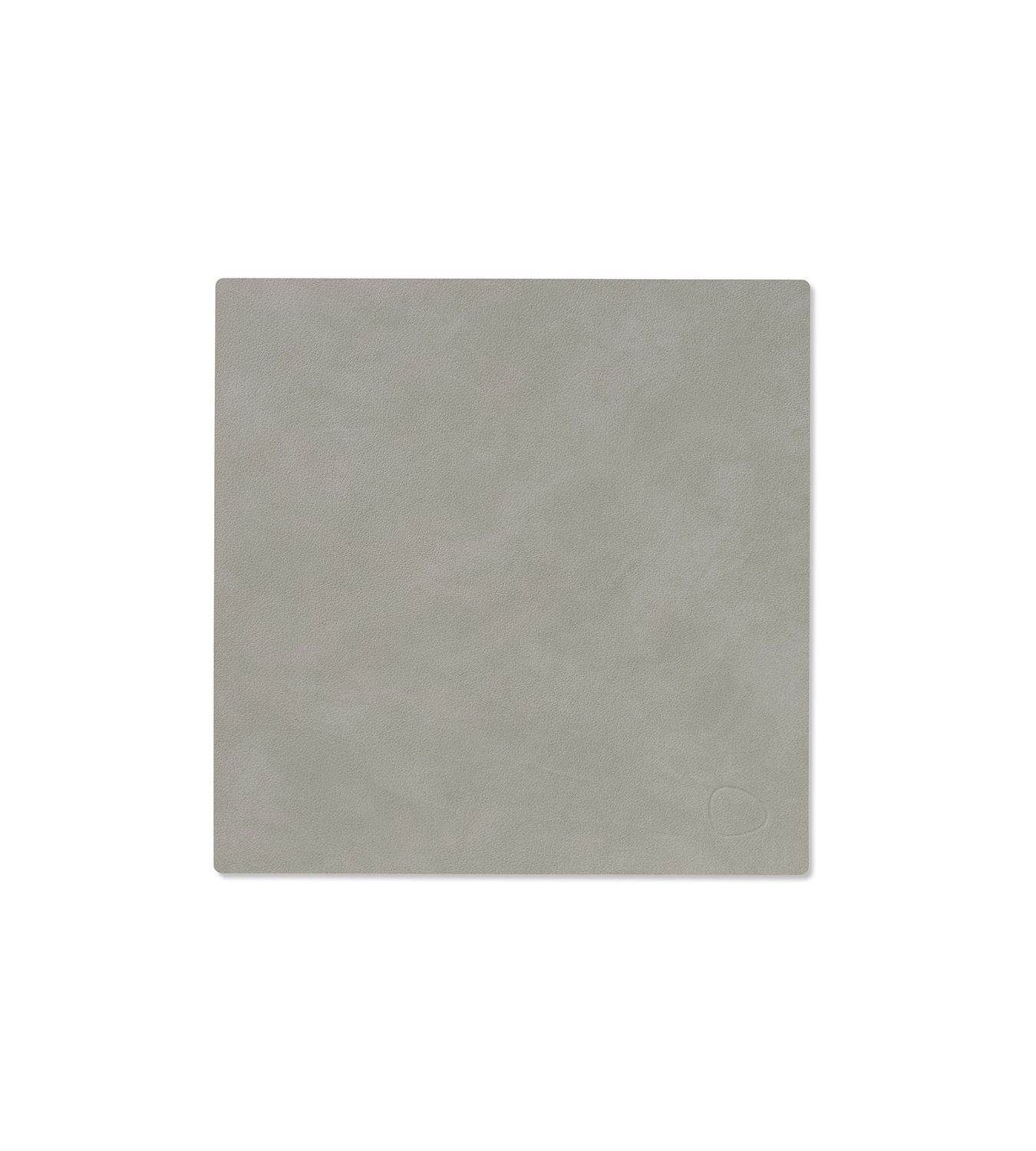 Lind DNA - Tovaglietta Nupo Square light grey 28x28 cm