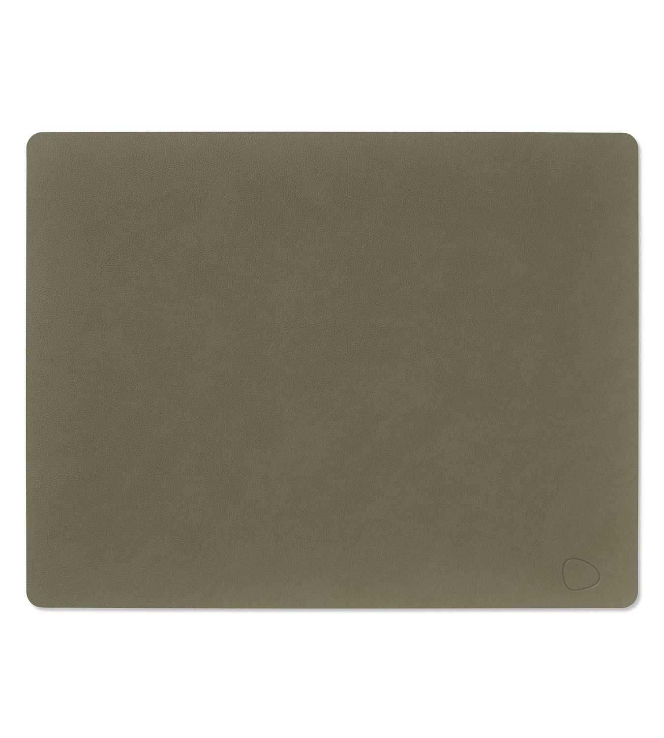 Lind DNA - Tovaglietta Nupo Square army green 35x45 cm