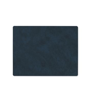 Lind DNA - Tovaglietta Nupo Square midnight blue 26,5x34,5 cm