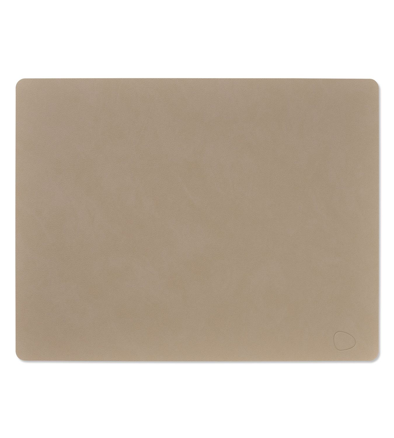 Lind DNA - Tovaglietta Nupo Square clay brown 35x45 cm