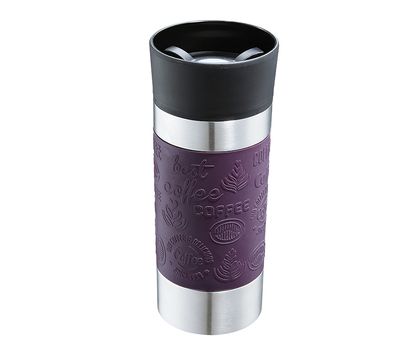 Mug Termico da bere Viola 360 ml Viaggio - cilio