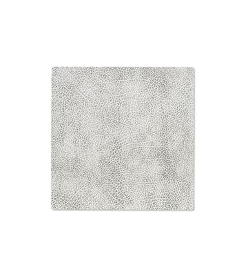 Lind DNA - Tovaglietta Hippo Square white grey 28x28 cm