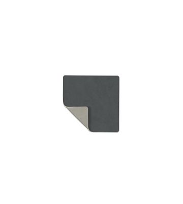 Lind DNA - Sottobicchiere Double Square Nupo anthracite/Nupo light grey 10x10 cm