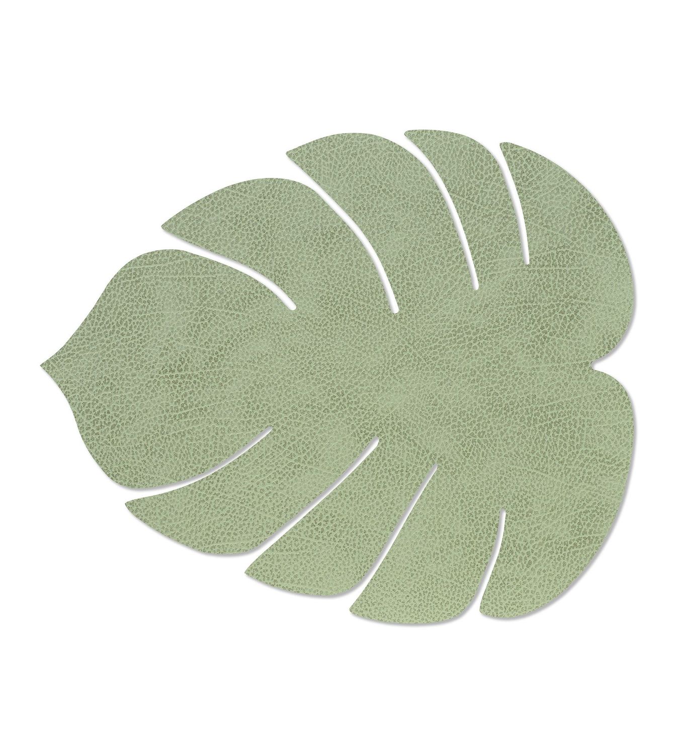 Lind DNA - Tovaglietta Monstera Leaf Hippo olive green 35x42 cm