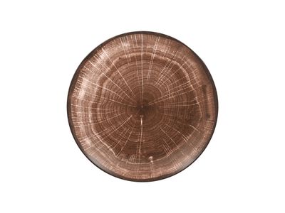 Piatto coup 29cm Fusion Woodart Marrone Scuro - Rak