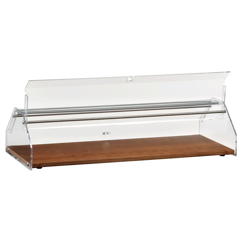 Forcar - Vetrina porta brioches 85 x 35 cm Noce