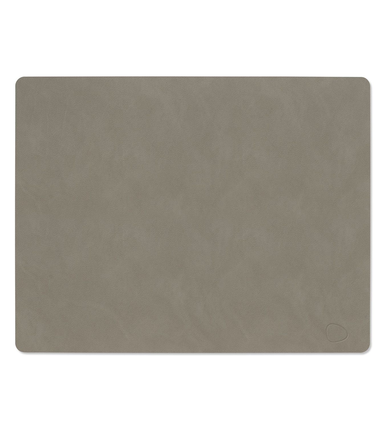 Lind DNA - Tovaglietta Nupo Square Flint Grey 35x45 cm