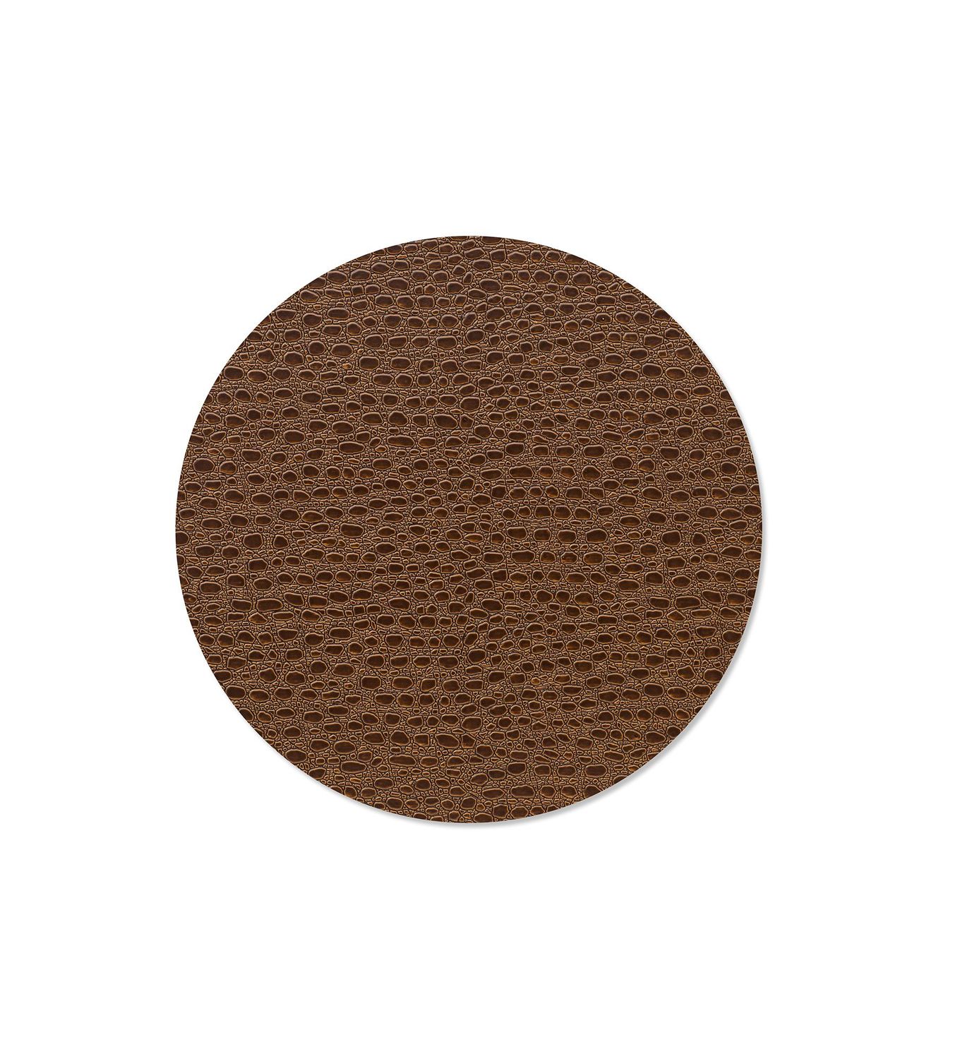 Lind DNA - Tovaglietta Lace Circle Brown 30 cm