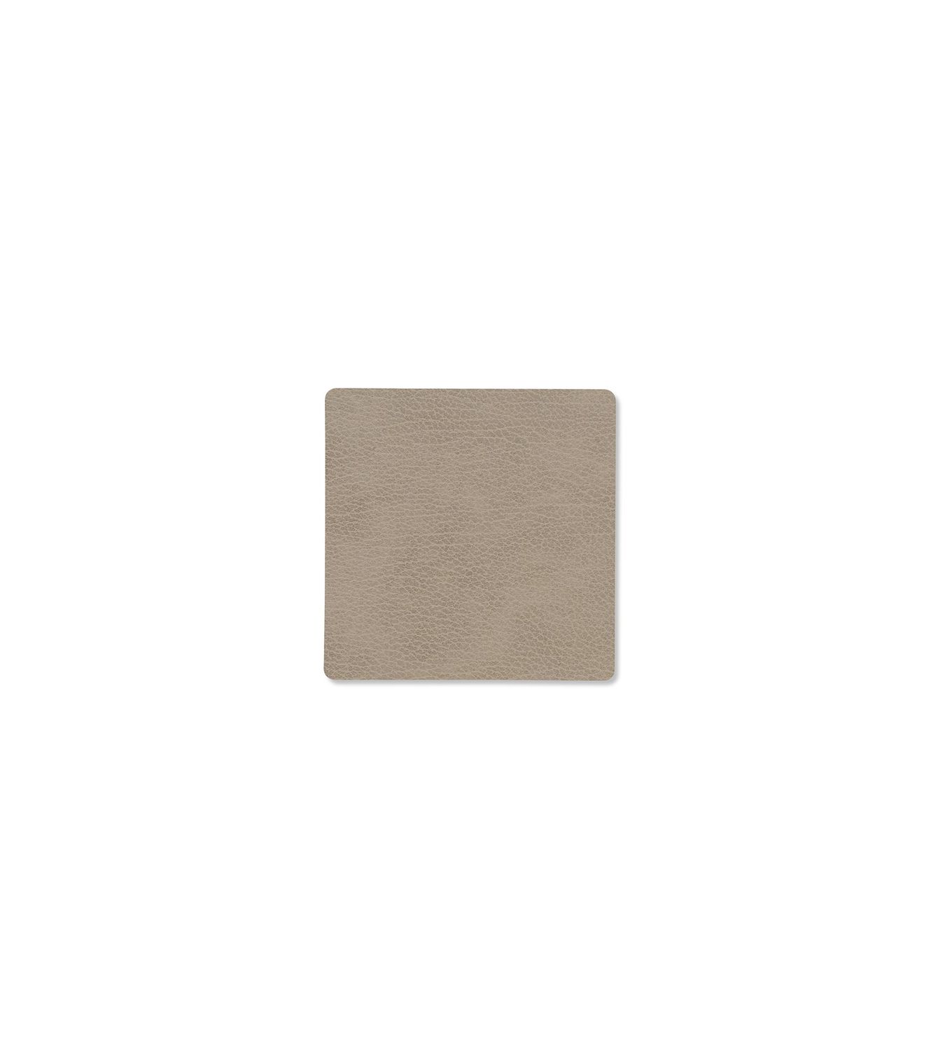 Lind DNA - Sottobicchiere Bull Square Warm Grey 10x10 cm