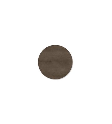 Lind DNA - Sottobicchiere Corduroy Circle Caviar 10 cm