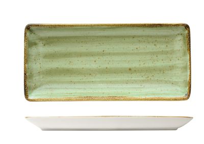 Sango Hospitality - Vassoio rettangolare 34 x 16 cm Java Meadow Green