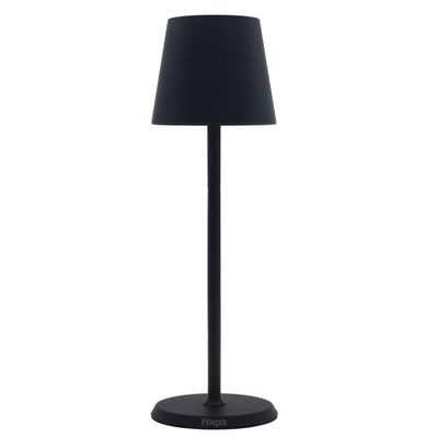 Feng - Lampada tavolo led 10 x 34 cm Nero Lumiere Round