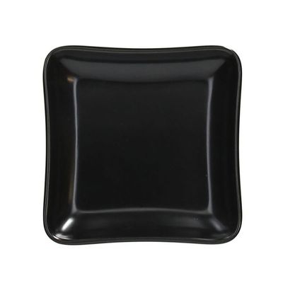 Tognana - Piattino quadrato 10 x 10 cm Black Show Plate Finger Food