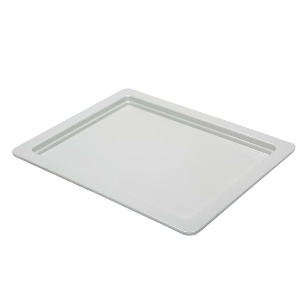 Tirolix - Vassoio Gastronorm 32.5x26 cm Bianco Melamina GN1/2