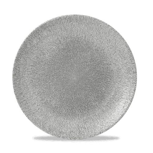Churchill - Piatto piano 26 cm Raku Jasper Grey Studio Prints