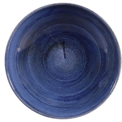 Churchill - Piatto fondo 24,8 cm Patina Cobalt Blue