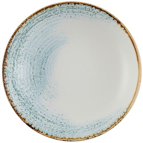 Churchill - Piatto fondo 18,2 cm Homespun Accents Aquamarine Studio Prints