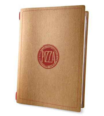 Dag Style - Menu Rosso Pizza A4 23,2x31,8 cm