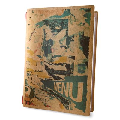 Dag Style - Menu Street Art A4 23,2x31,8 cm