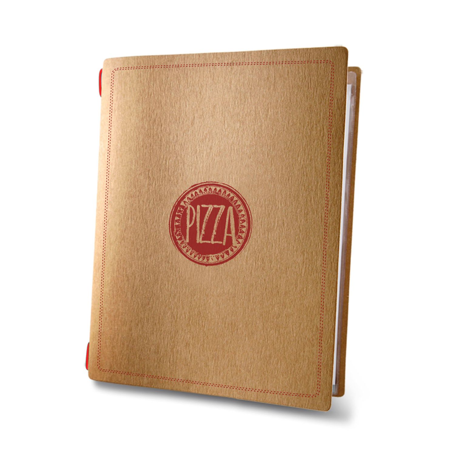 Dag Style - Menu Rosso Pizza Golfo 16,5x23,1 cm