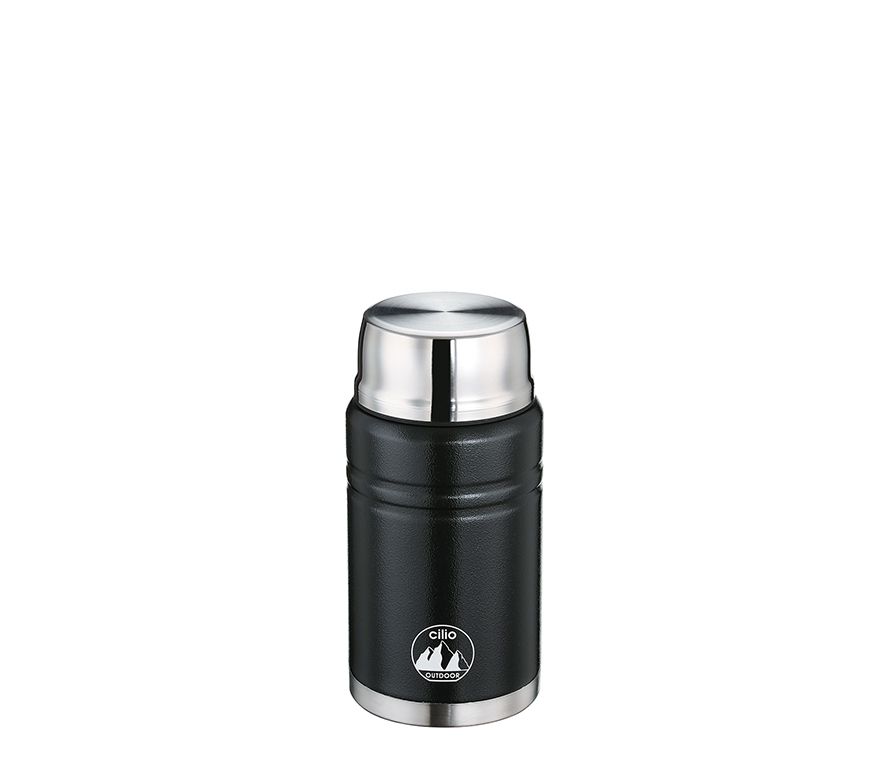 Contenitore termico per alimenti 750 ml Nero Monte - cilio